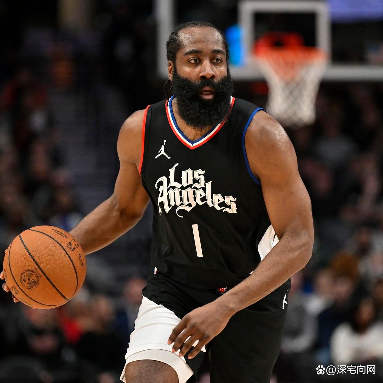 火箭队球员詹姆斯哈登因伤将缺席两轮比赛