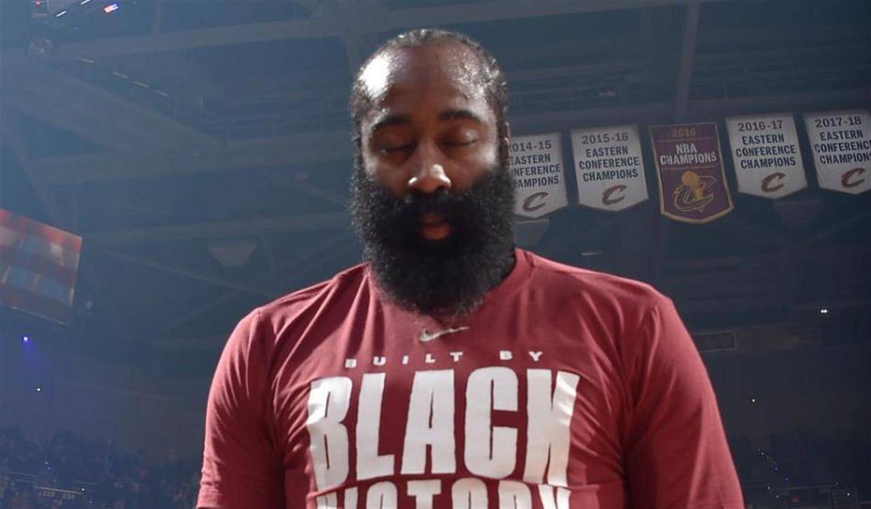 火箭队球员詹姆斯哈登因伤将缺席两轮比赛